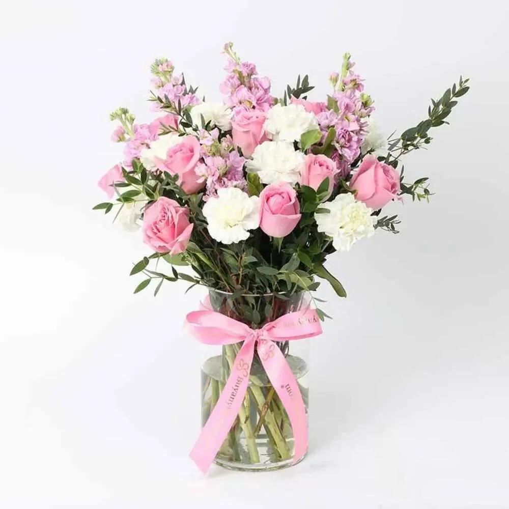 Organic Vase Red