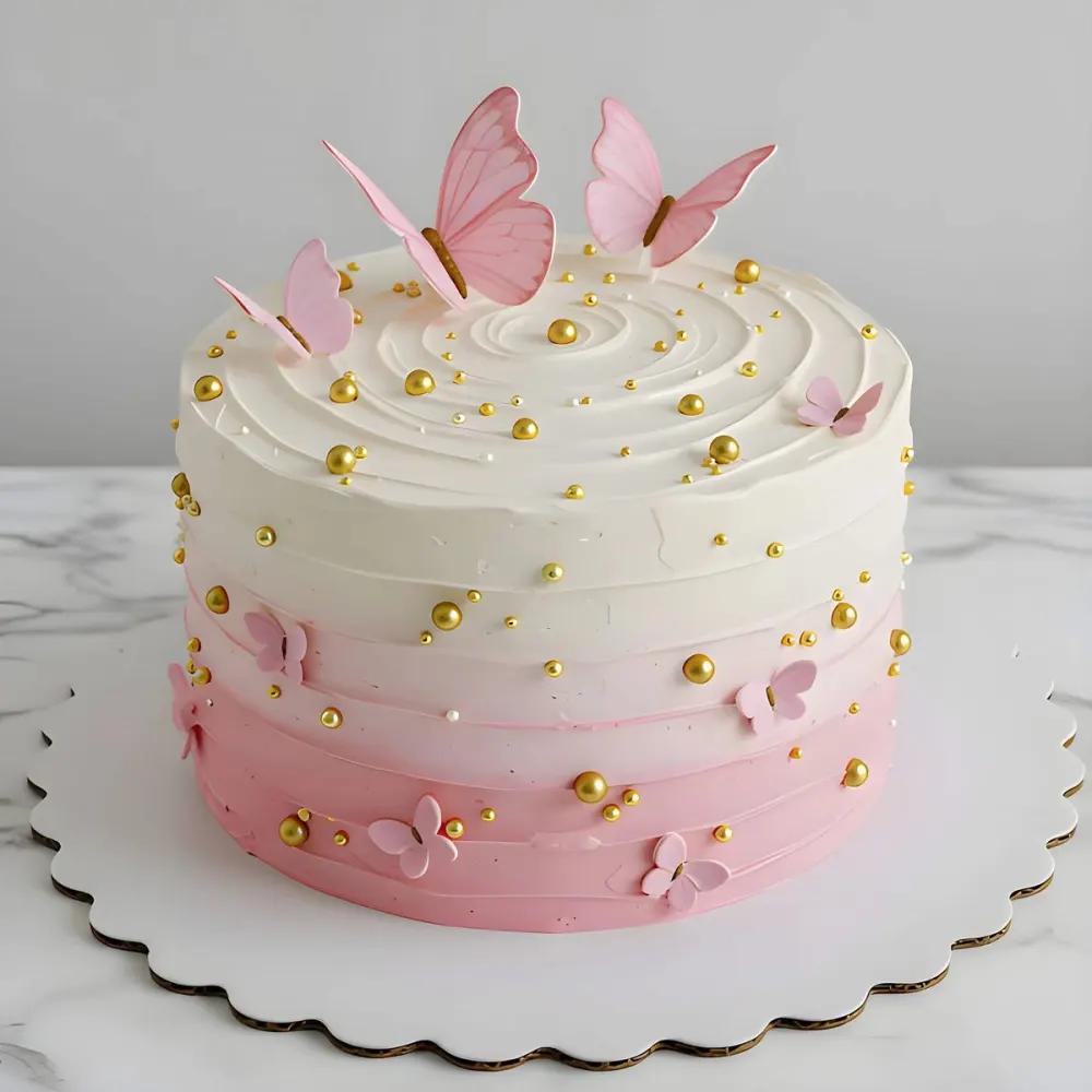 Butterflies Cake