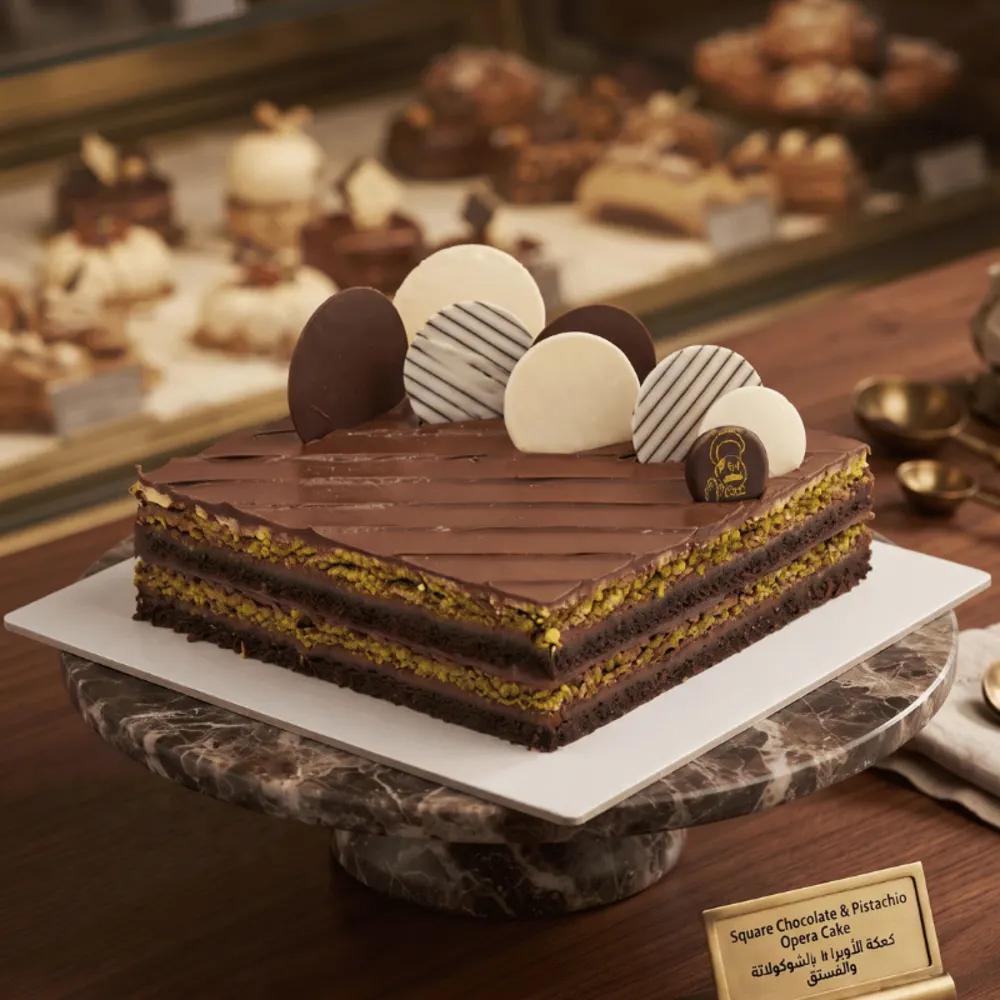 pistachio nutella cake |signature cake