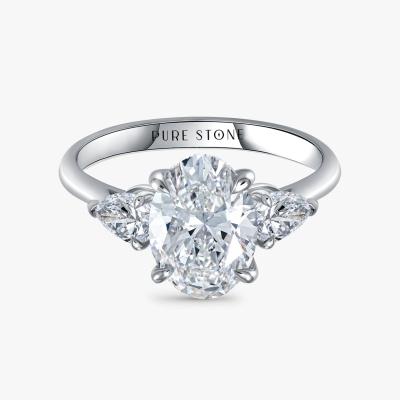 1 Oval Cut Lab Grown Diamond