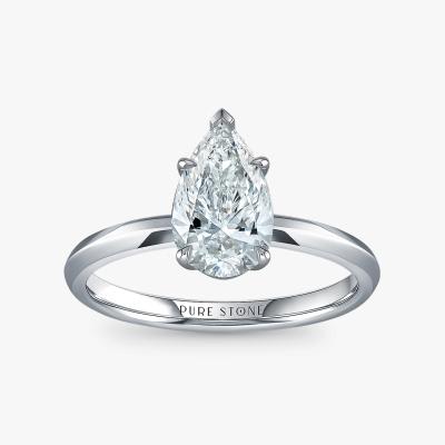 1 Pear Shape Lab Grown Diamond