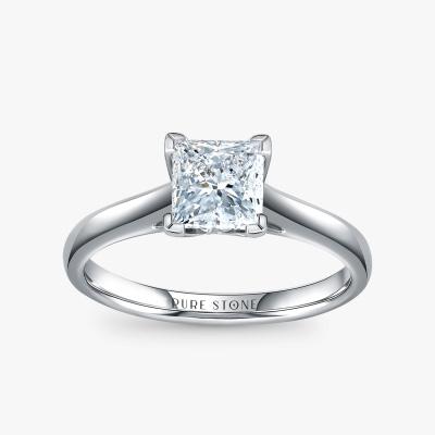1 Princess Cut Lab Grown Diamond1.