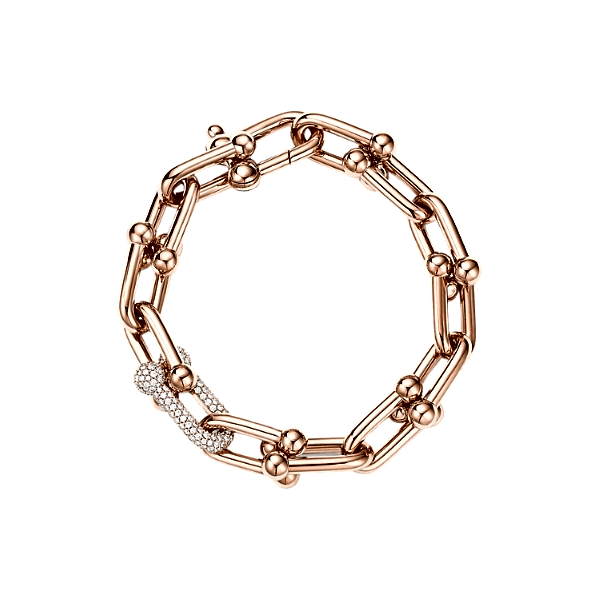 Tiffany style gold bracelet 21